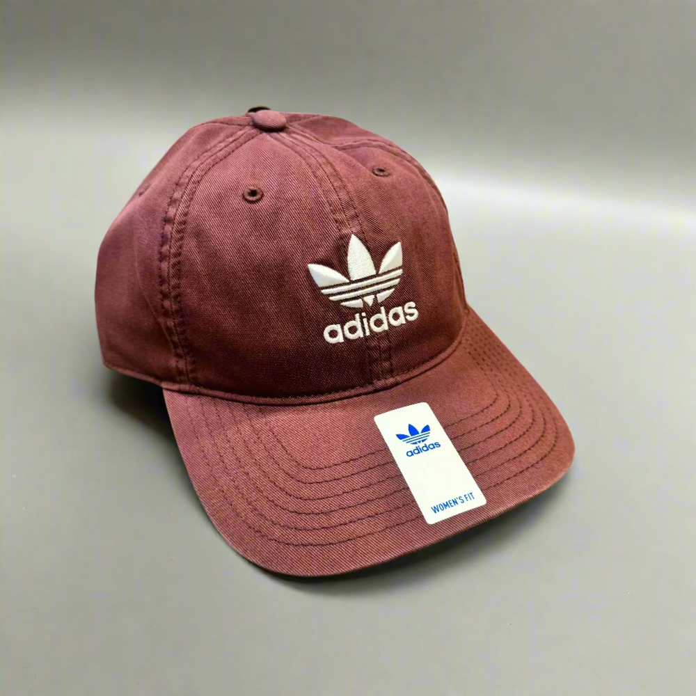 Adidas WM Originals Relaxed Strapback - Quiet Crimson Purple - One Size -